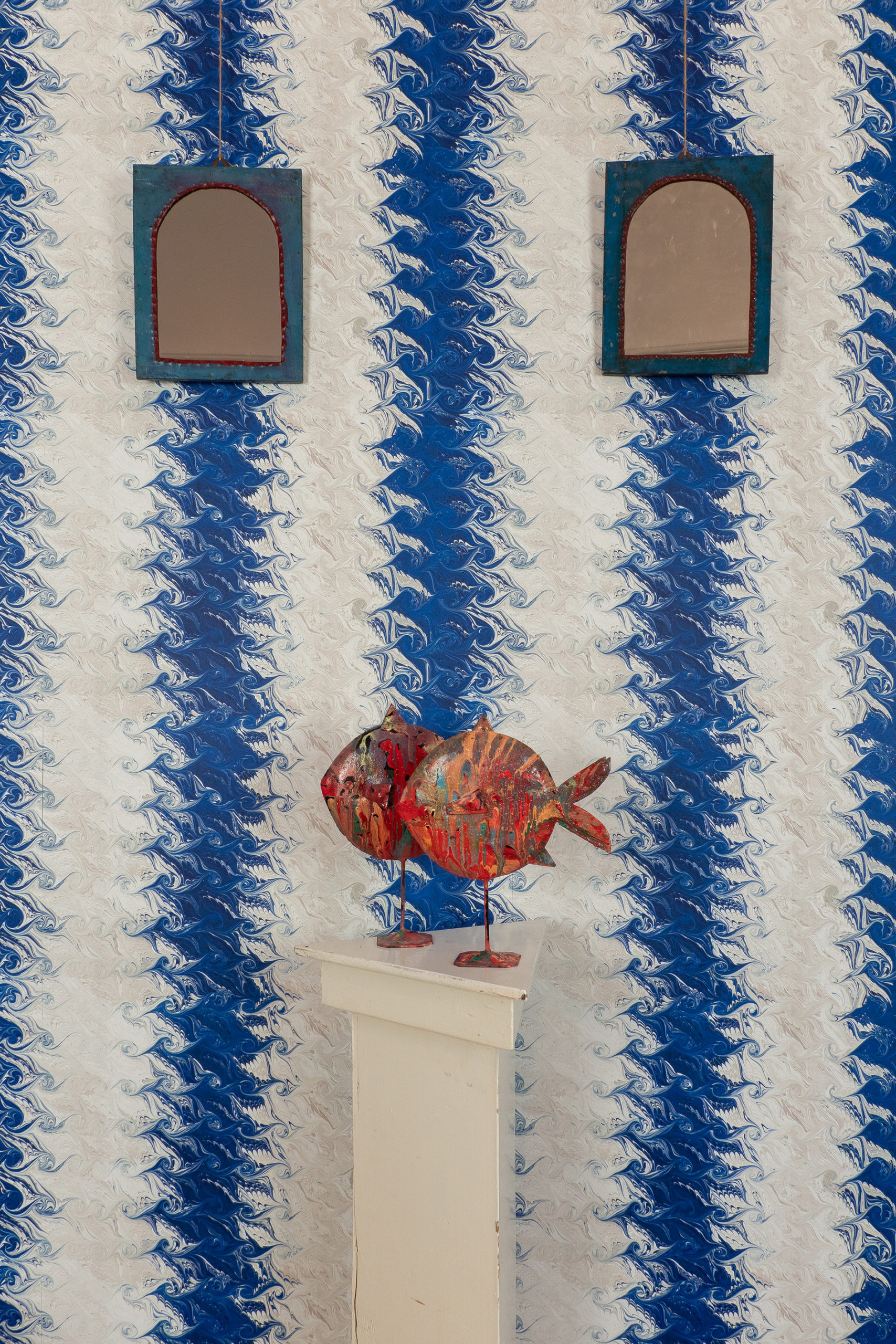 Azure Main Plaster Wallpaper • Wildmore • Wallpaper • Azure Main • Plaster