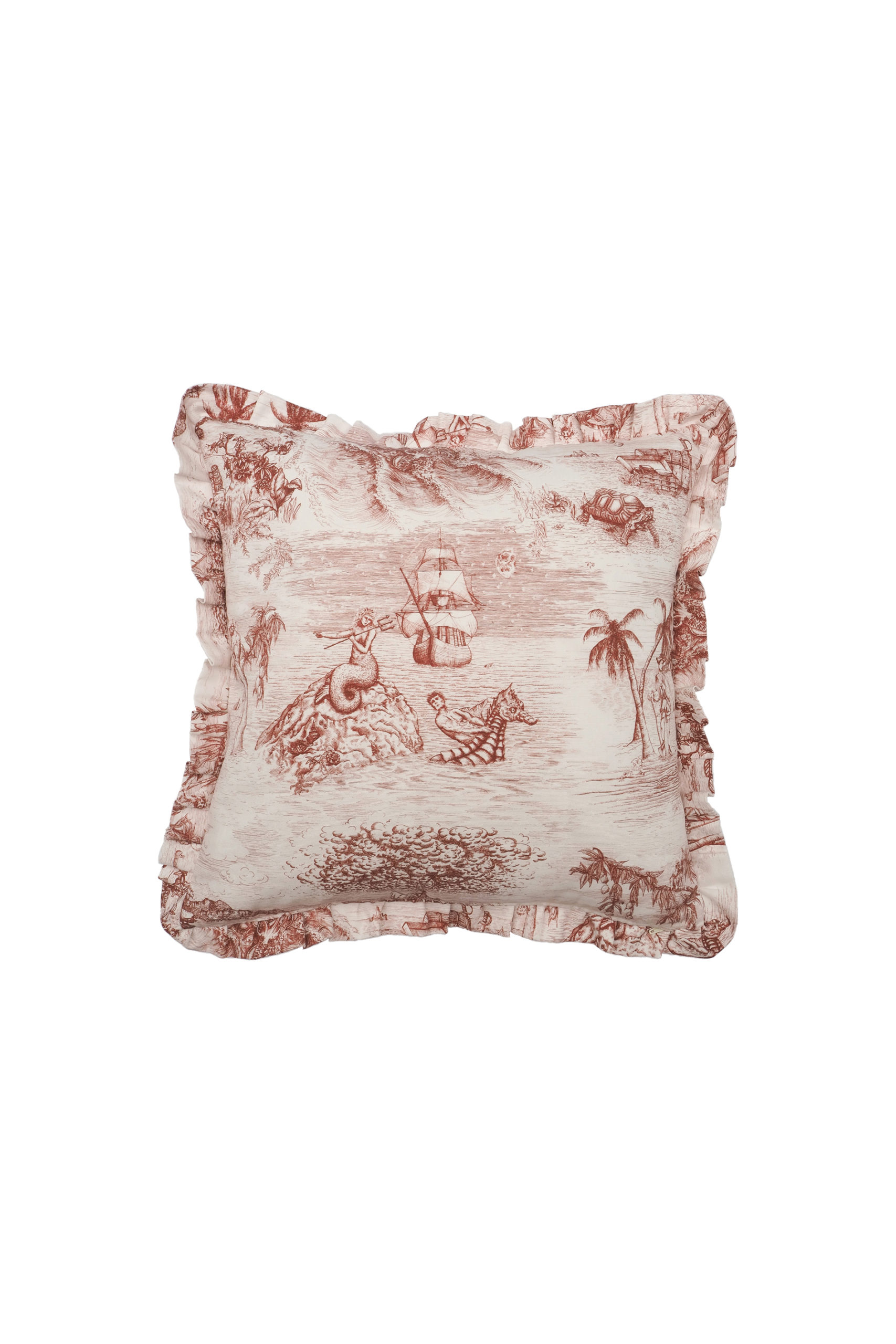 Navigo Igneus Pleated Cushion • Wildmore
